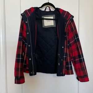 Red Abercrombie and Fitch Jacket